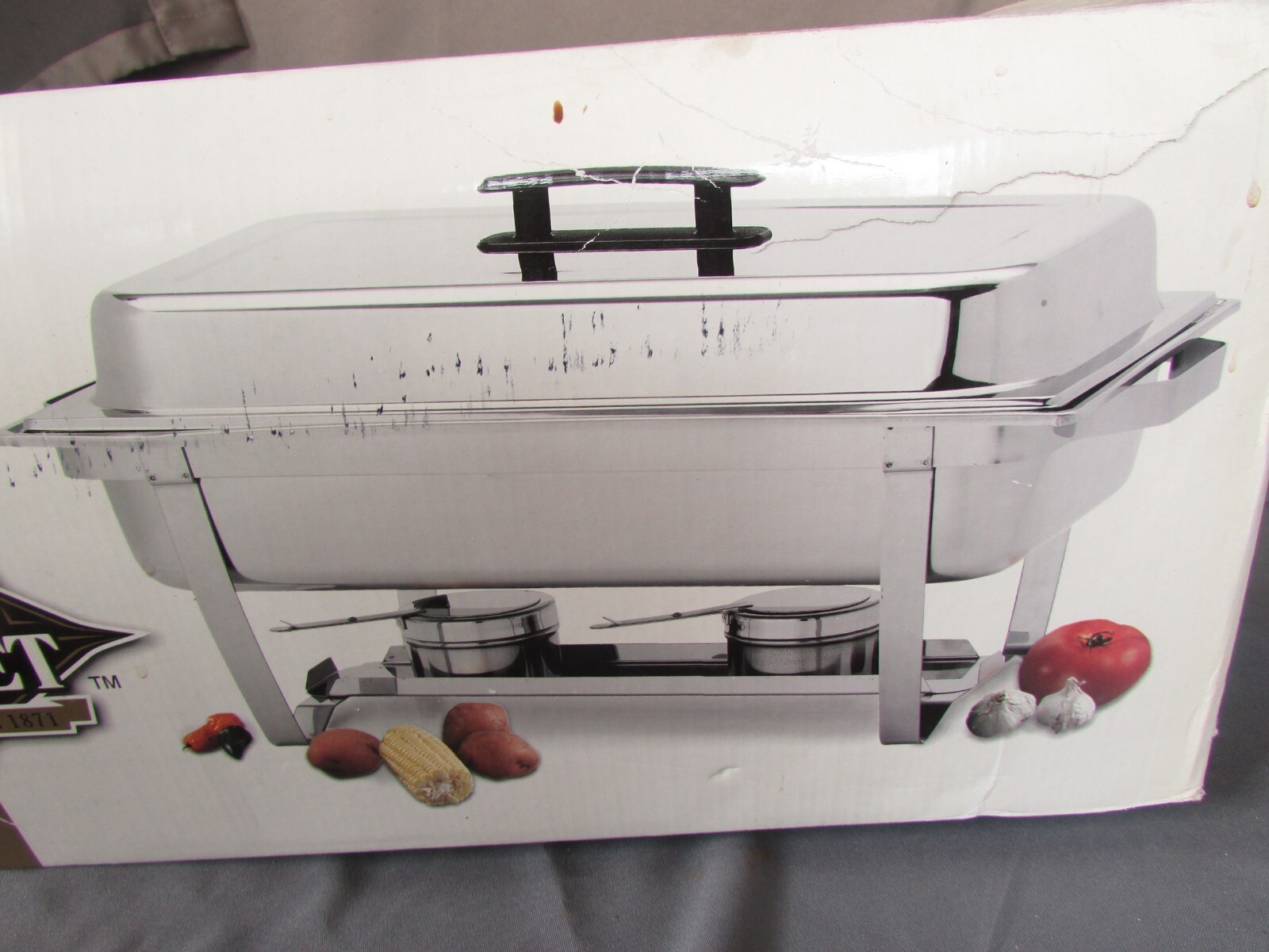 Stainless Steel Chafer Chafing Dish Set Buffet Party Food Warmer 1st Street NEW