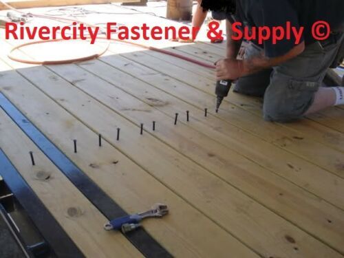 1/4-20×2 Trailer Floor Board Deck Screws 1/4×20 x 2″ Bolts 1/4x20x2