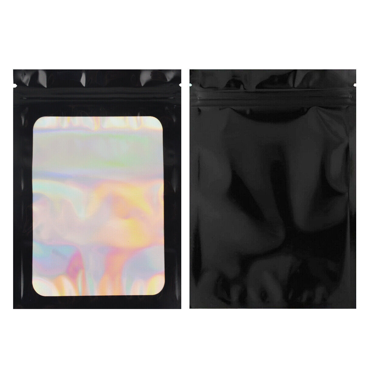 Resealable Smell Proof Bags Clear Ziplock Food Storage Bag Foil Mylar Pouch