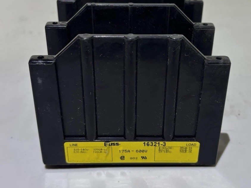 Bussmann 16321-3 600V 175A Fuse Power Wire Block Distribution