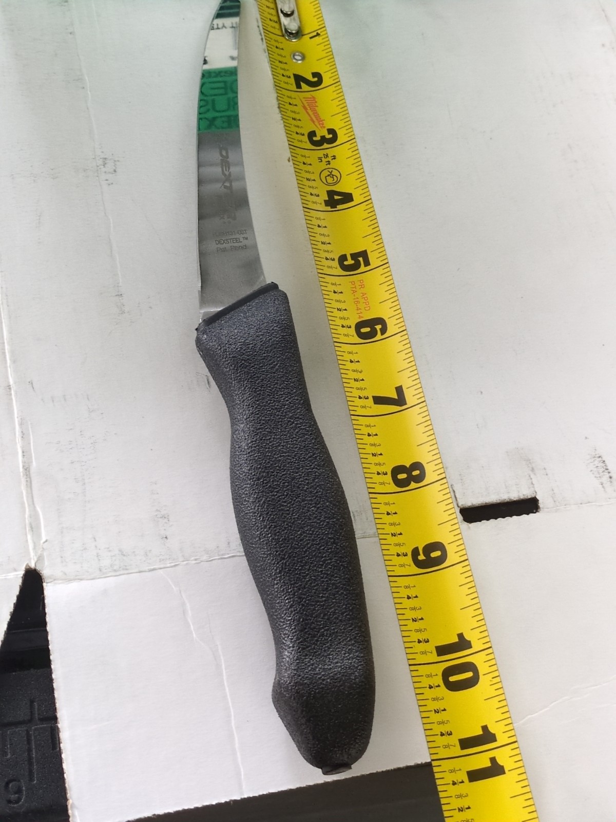 Dexter Russell Prodex PDSH131 6″ Curved Semi-Flex Boning Knife Safety Tip 27853