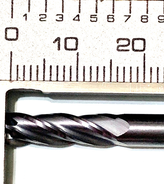5mm CARBIDE SQUARE END 4FL ALTiN COATED END MILL AQT-PTD- COBRA MADE IN USA 1PC
