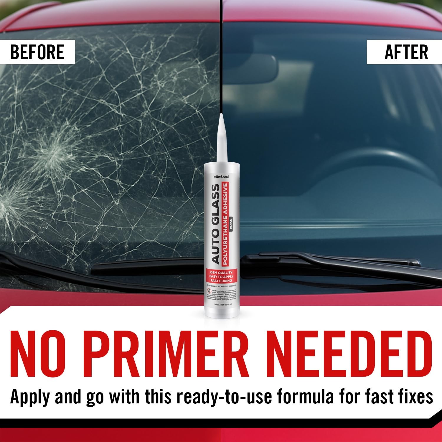 Polyurethane Windshield Adhesive With Fast Curing Formula – High Bond Strength