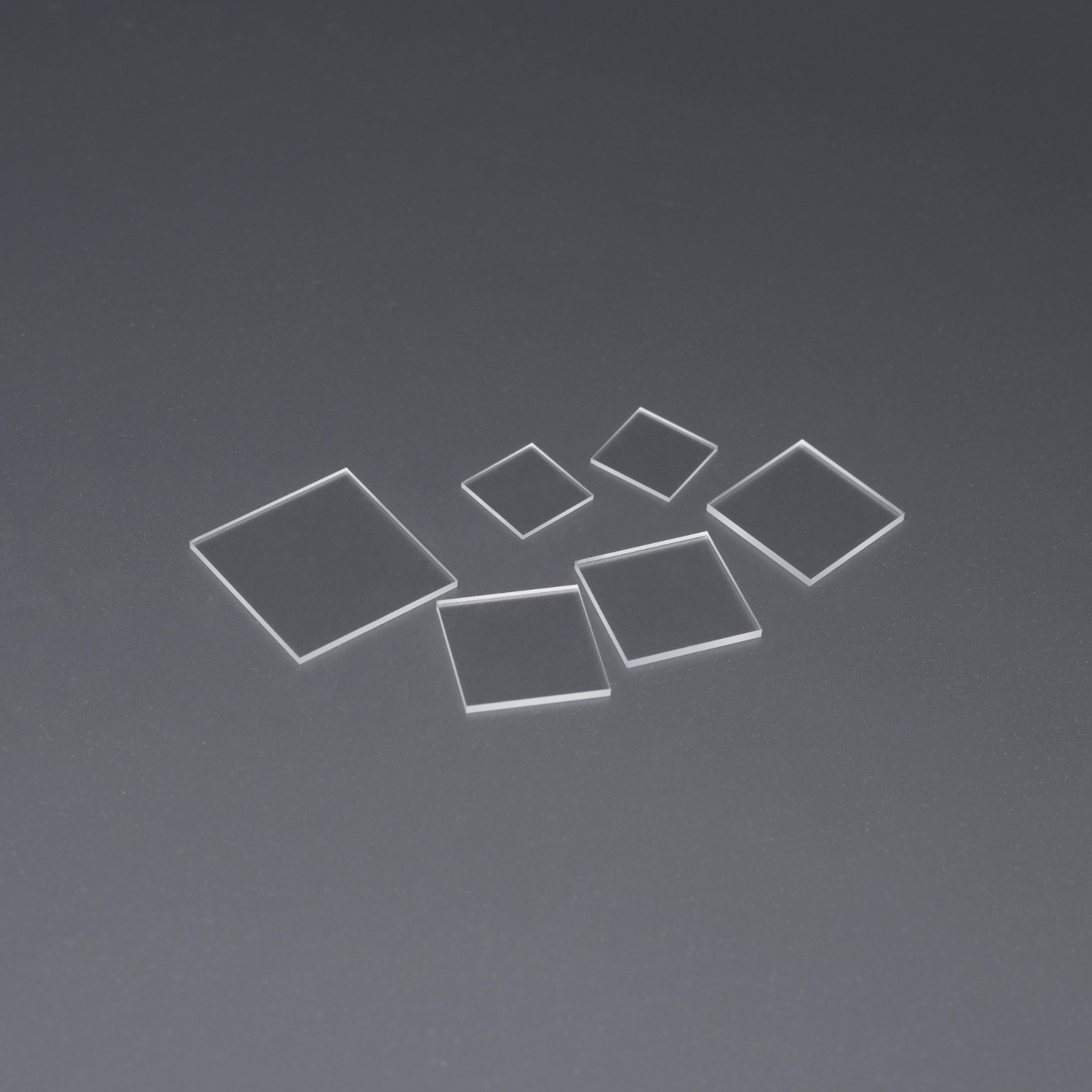 Imported Corning 7980 HPFS Fused Silica Glass Quartz Substrate 10x10x0.5/0.8mm