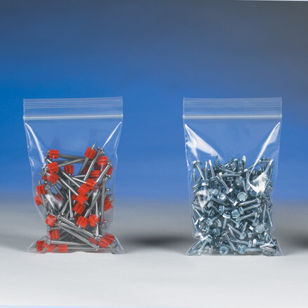 5 x 6″ Clear Reclosable Poly Bag 4 Mil Lock Seal Zip Plastic Baggies 1000/Pack