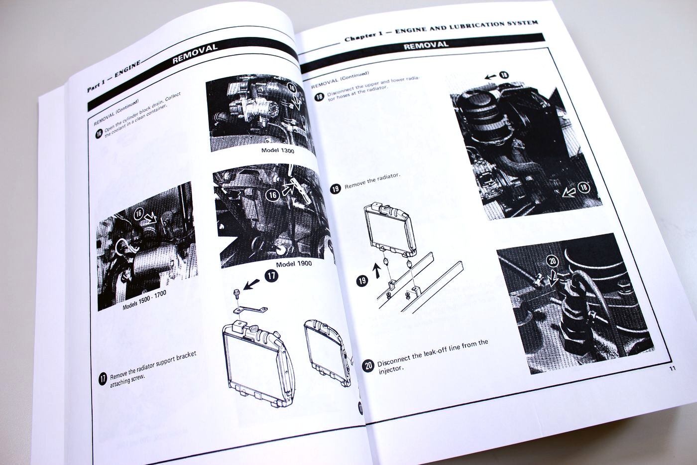 Ford 1700 Tractor Service Parts Operators Manual Owners Repair Catalog Set