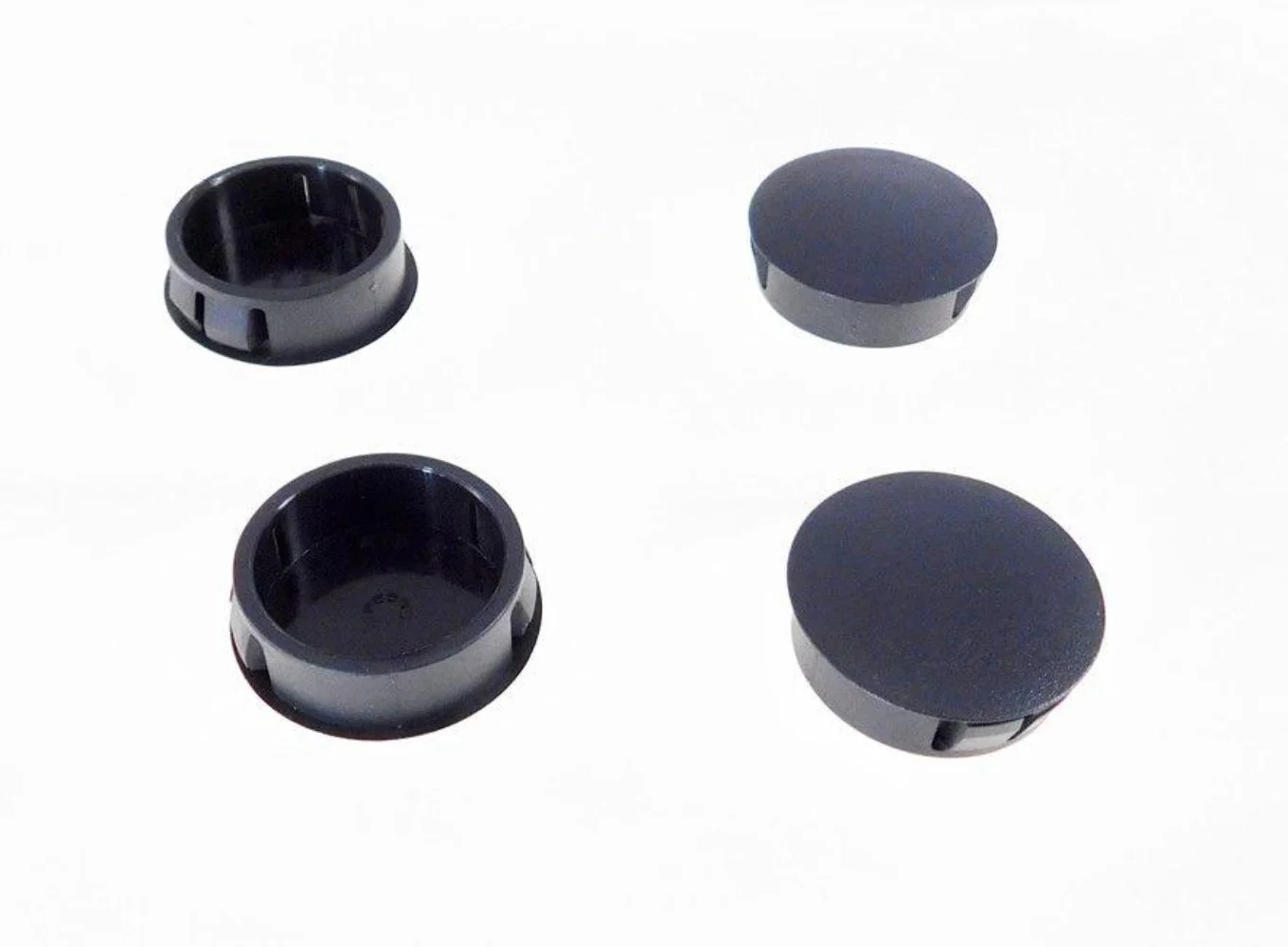 (4 PACK) 1-1/4″ Locking Plastic Hole Plugs for .016″-.125″ metal LPB-1.250