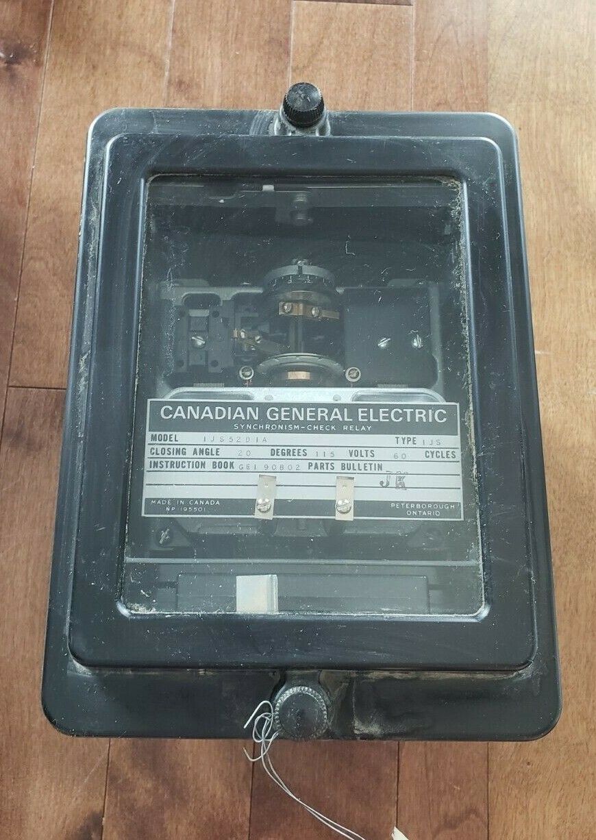 New Surplus Equipment GENERAL ELECTRIC 1JS52D1A Check Relay