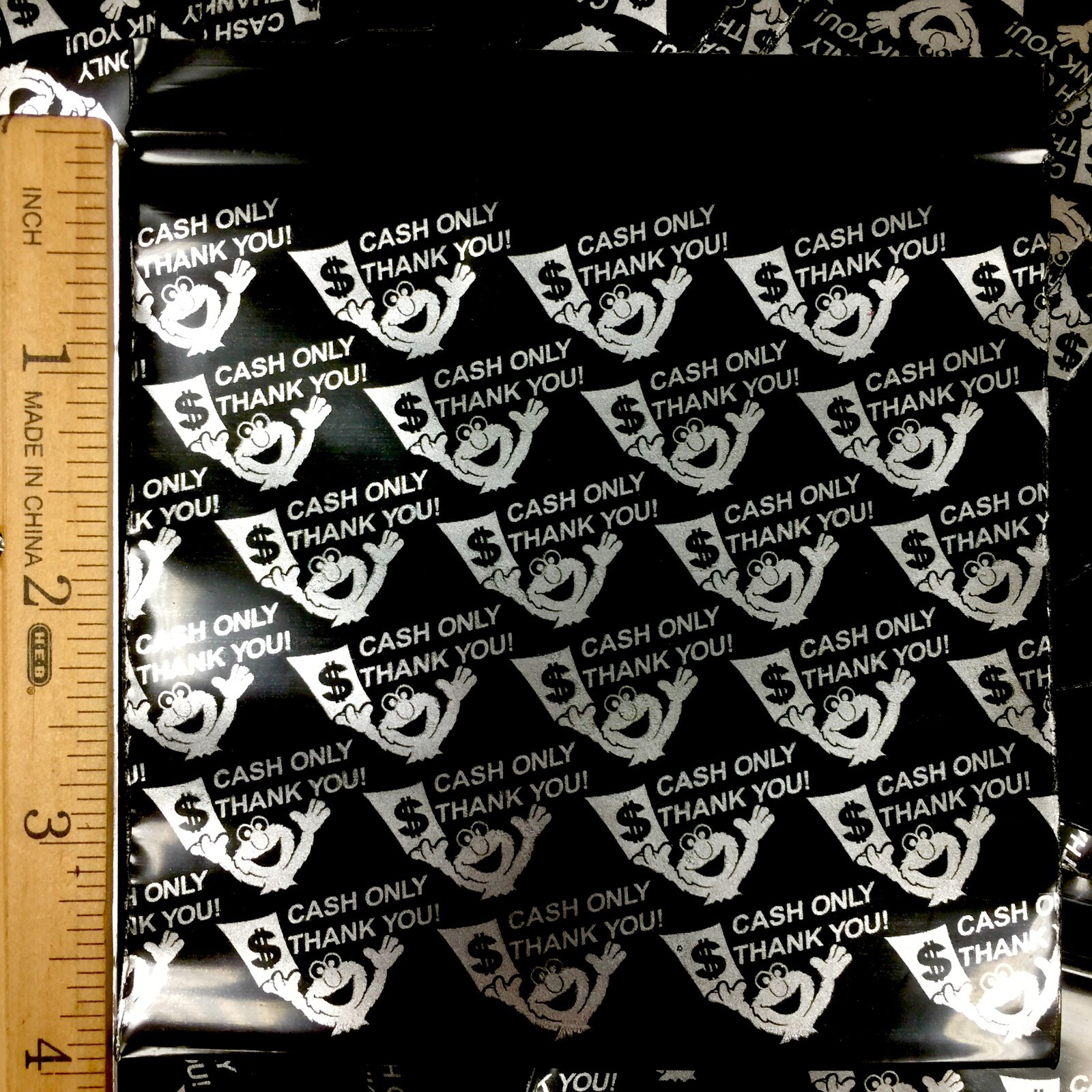 BaggiesSince1987 – 4040 Design Zip Bags 4X4 OPAQUE METALLIC CHOOSE, READ DETAILS