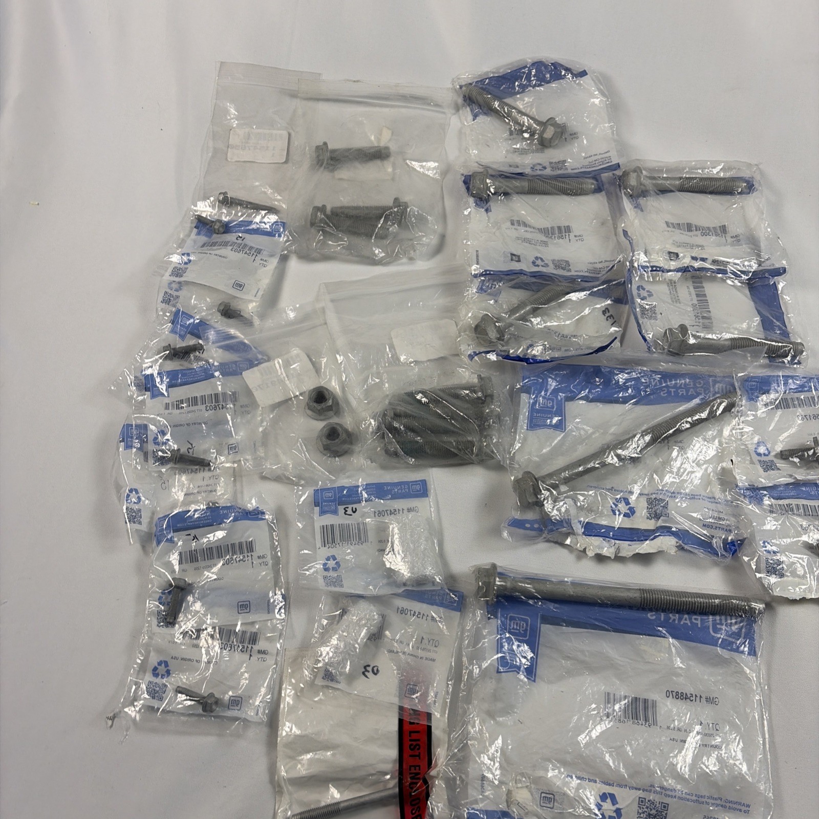 Lot of GM Specialty Bolts and Multipurpose- see listing for details