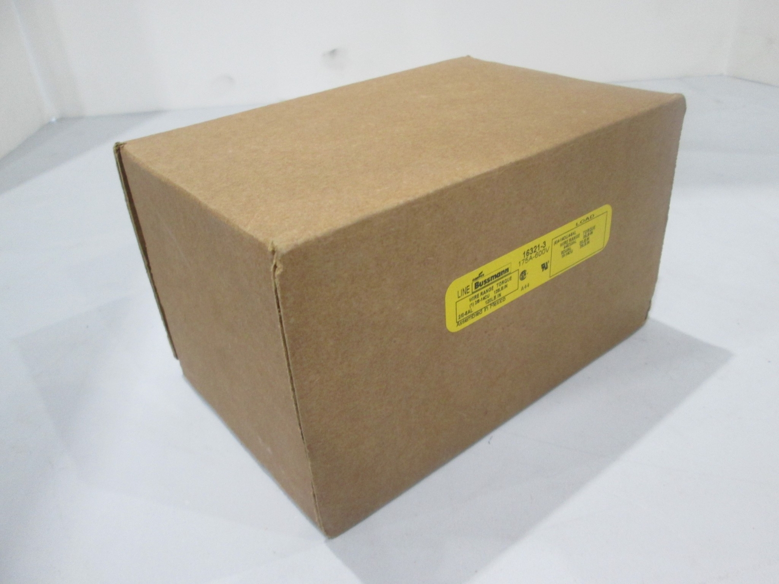 Bussmann, Power Distribution Block, 16321-3, 175A-600V, New