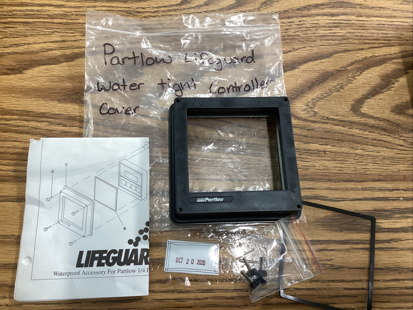Partlow Lifeguard Water Tight Controller Cover NOS