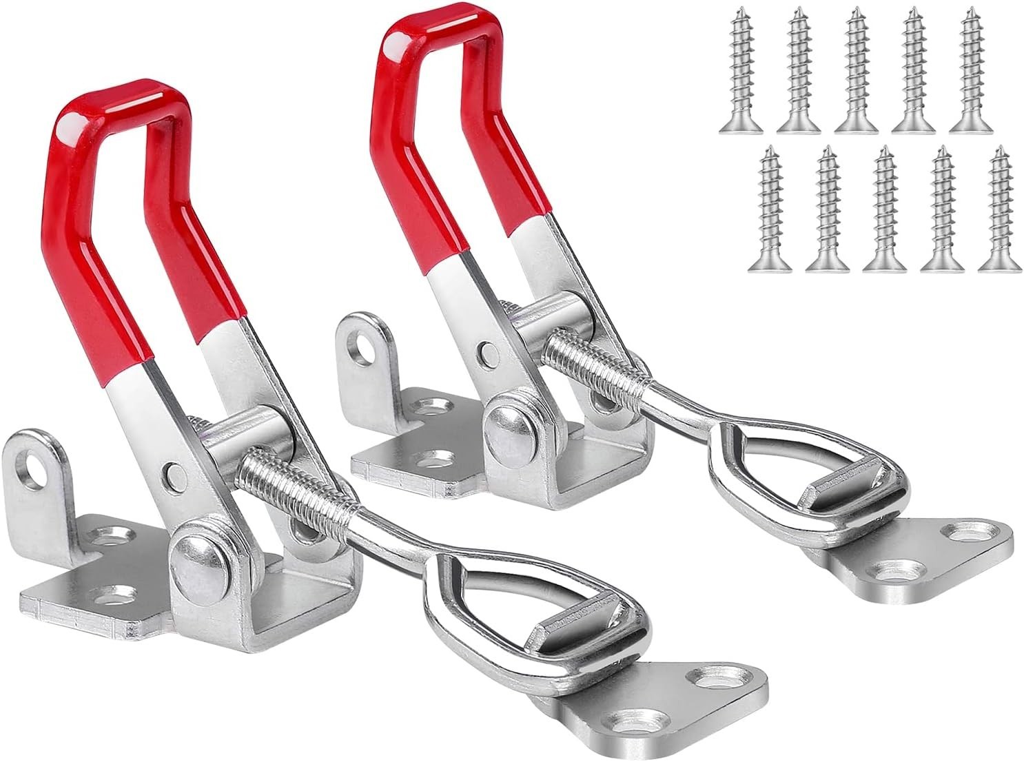 Heavy Duty Toggle Latch Clamp 4002, Adjustable Toggle Clamp Latch With Lock Hole