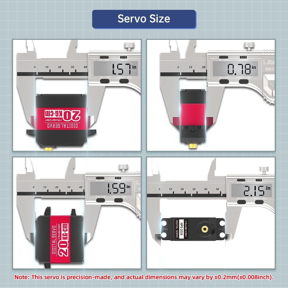 Durable Waterproof Servo with 180° Angle Control for Model DIY Applications