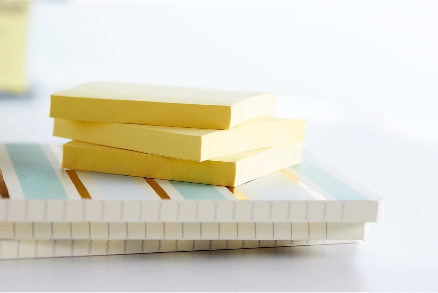 Iconic Canary Yellow Sticky Notes, 3×3, 4 Pads, 50 Sheets Each – Organize Eff…
