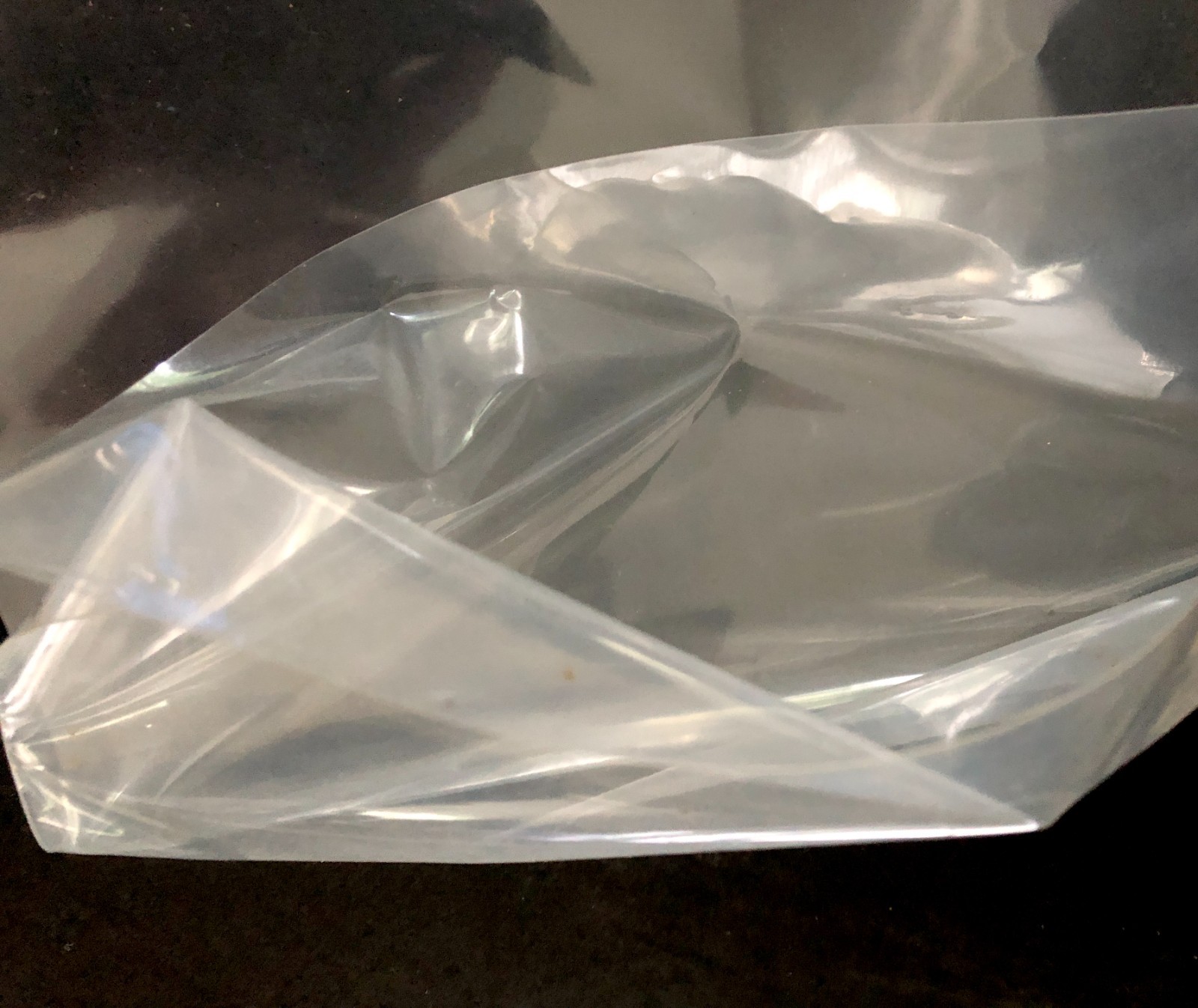 9 LB BOX OF 002 MIL 10X12 PLASTIC BAGS APPROX 400+ BAGS