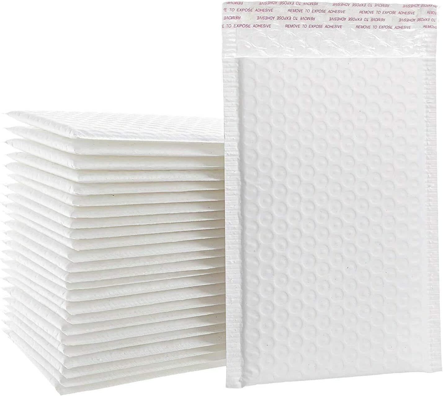 10/25/50pcs Poly Bubble Bags Mailers Envelopes Padded Packing Self Seal Shipping