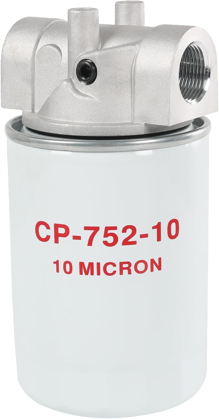 10 Micron Hydraulic Oil Filter Assembly Spin-On Design Return Line Filter with