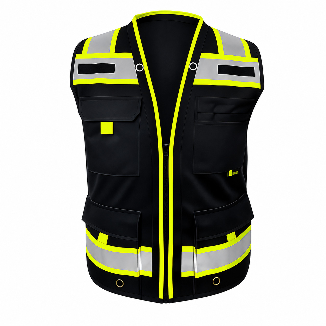 FX HIGH VISIBILITY Surveyor Two Tones Safety Vest Mesh front & back