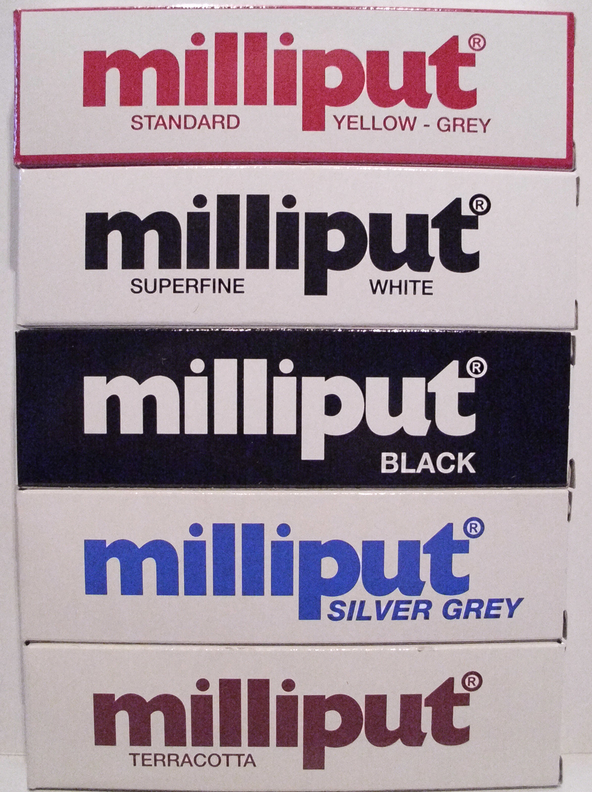 Milliput 2 Part Epoxy Putty 113gm Pack Choice of 5 Colours Repairs/Modelling DSA