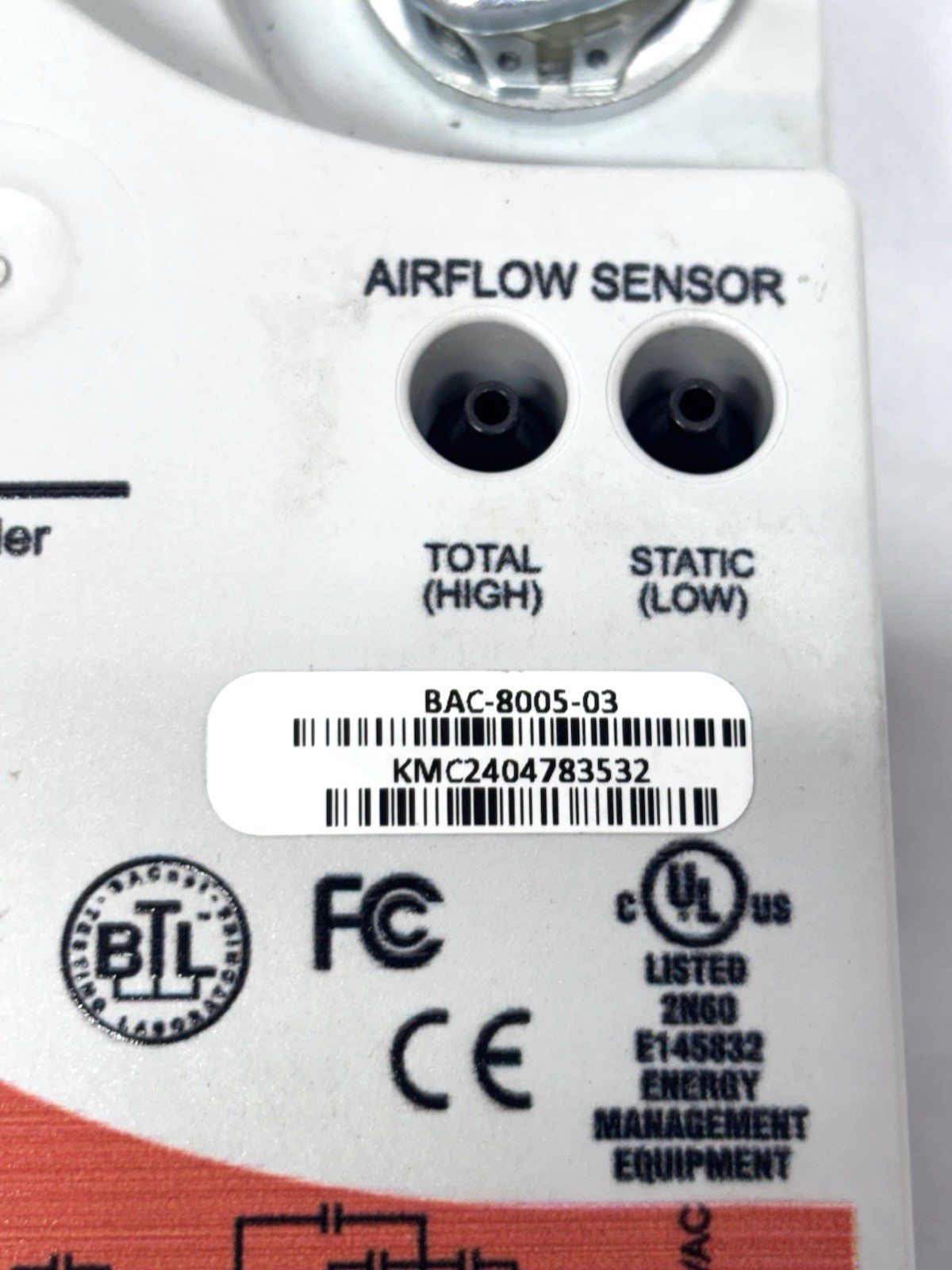Titus BAC-8005-03 BACnet VAV Controller Actuator 40 in-lb