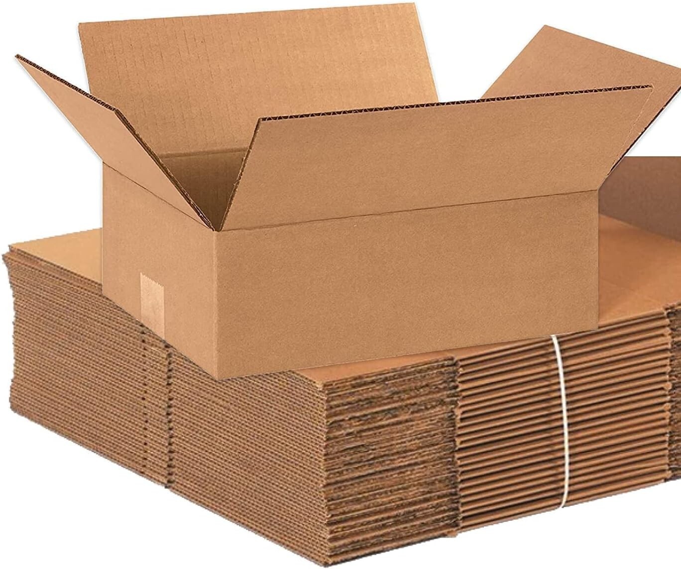 12 x 9 x 4 Shipping Boxes Moving Boxes Corrugated Kraft 25/Bundle 25/Pack
