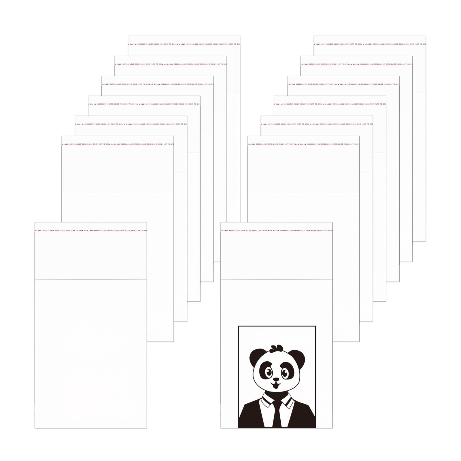 1.5″ x 2″ 500pcs Self Sealing Bags Cellophane Bags Self Adhesive Small Clear …