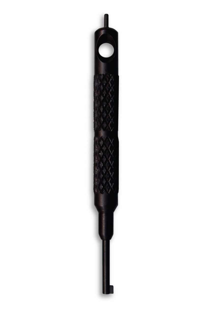 Zak Tools ZT70B 5″ Corrections Key – Black | Handcuff Key Police Tactical