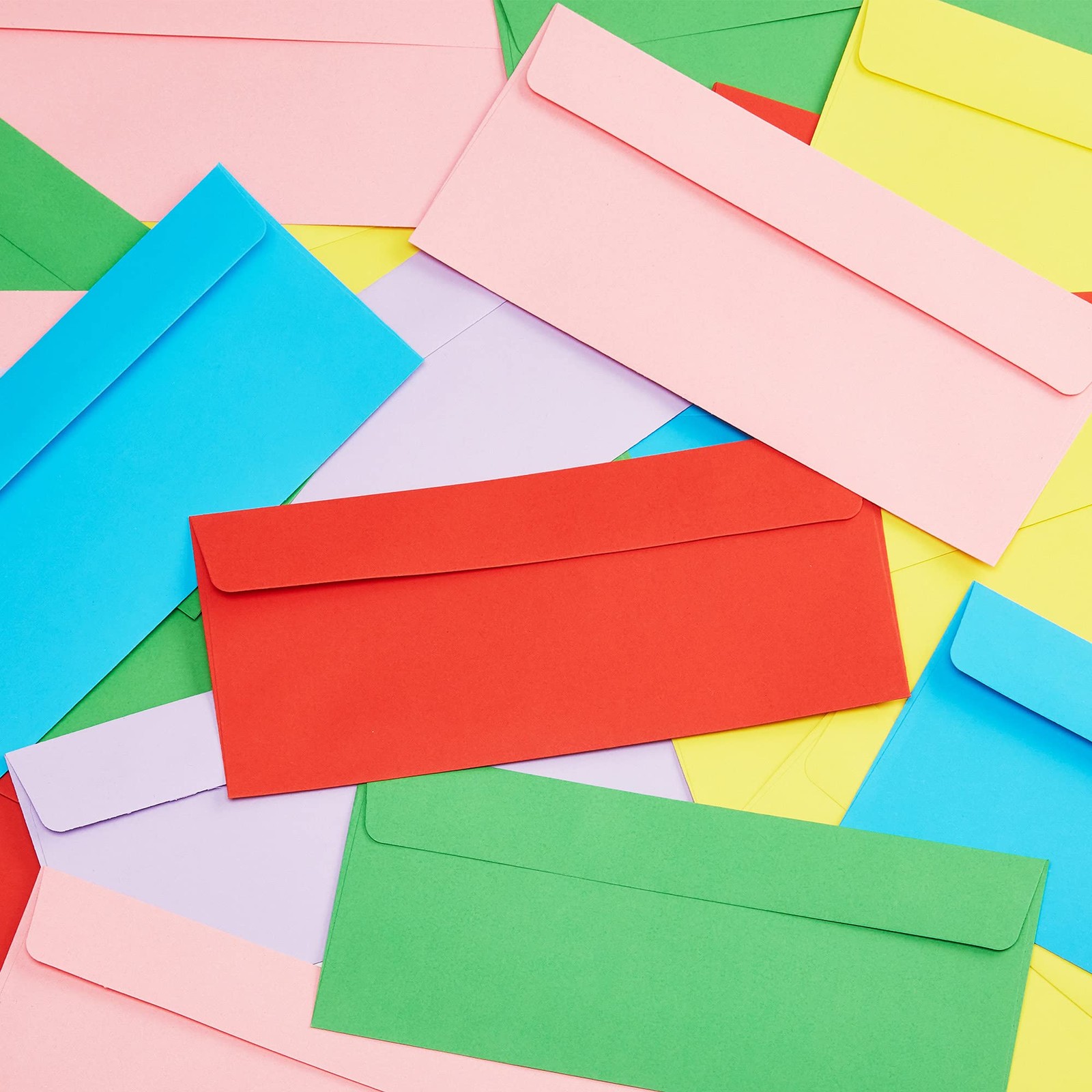 Business Envelopes, 120-Pack #10 4 4. 125 x 9.5 inches, 6 Colors