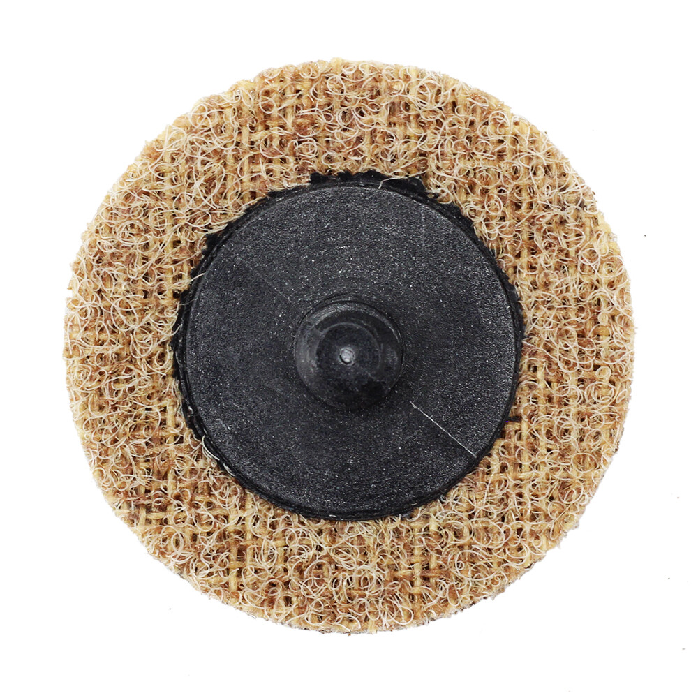 50 Pack – 2″ Roloc Surface Conditioning Discs Coarse Tan Quick Change Prep Pads