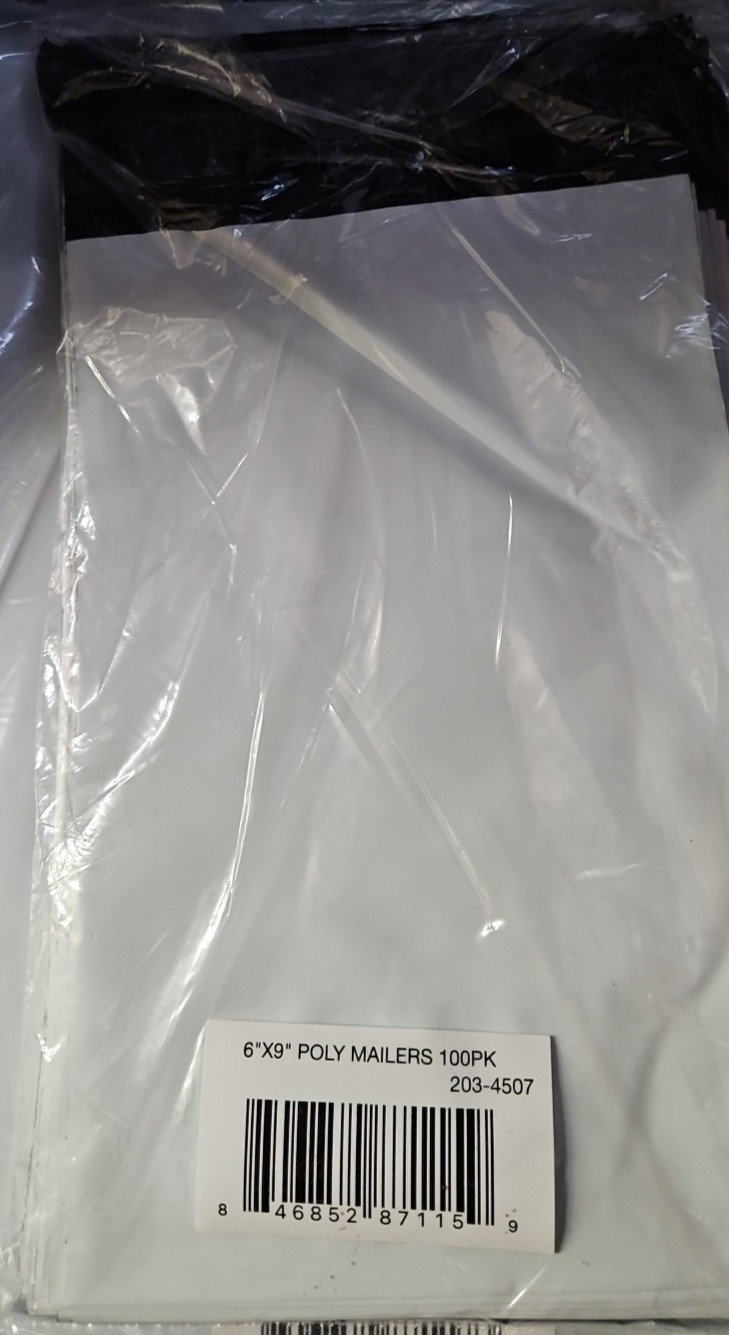 Poly Mailers Shipping Bags Envelopes 6×9 100 count es171