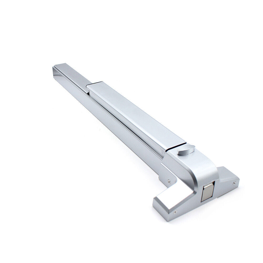 Door Push Bar Panic Exit Device Lock Hardware Latches for 30-36 Inch Single Door
