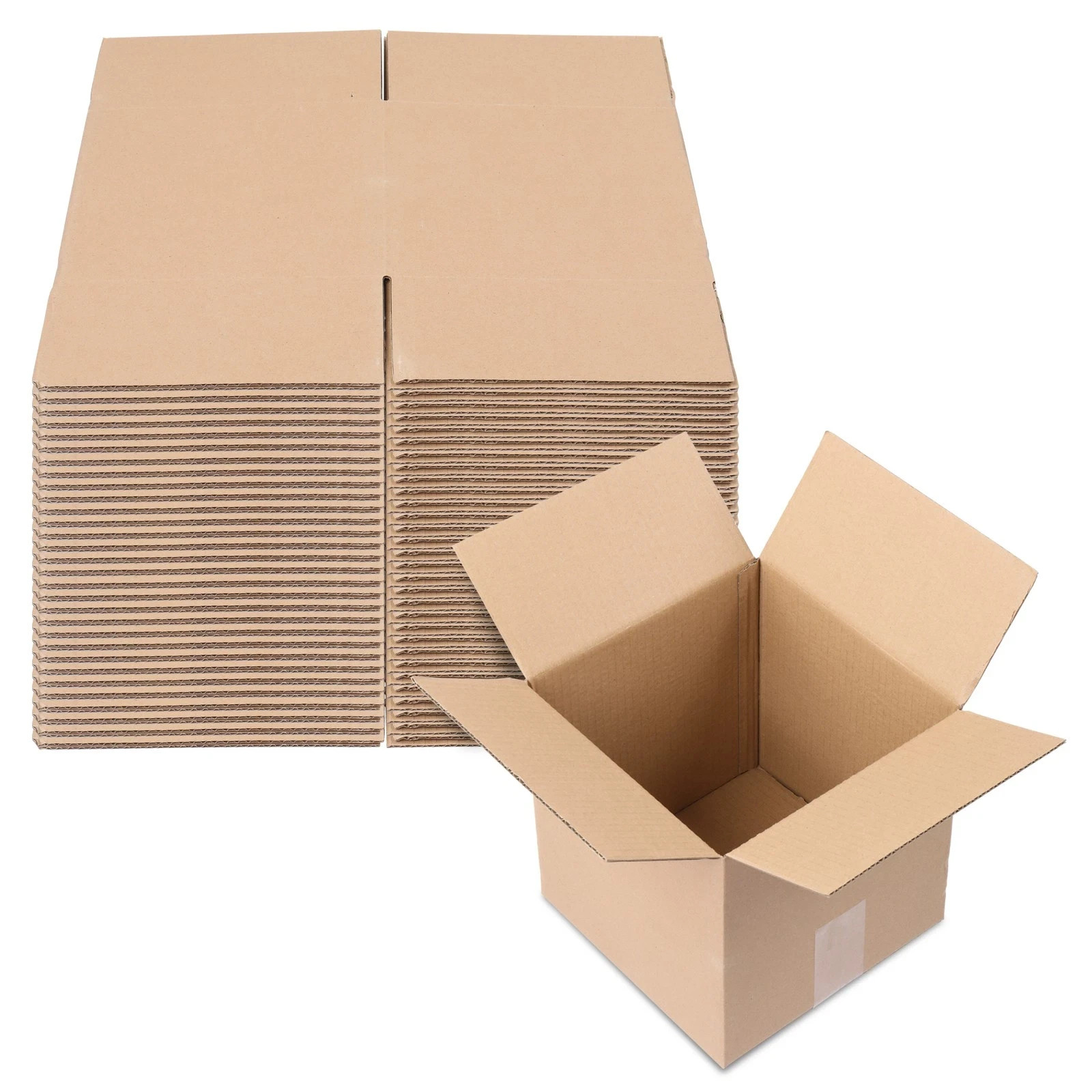 50 8x8x8 Cardboard Paper Boxes Mailing Packing Shipping Box Corrugated