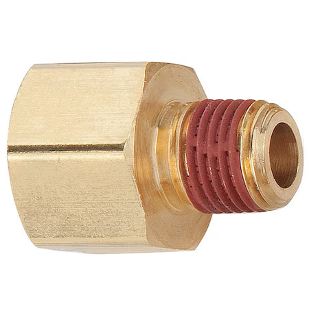 Parker Vs222p-12-6 Reducing Adapter Brass Reducing Adapter, 3/4 In Female Npt X