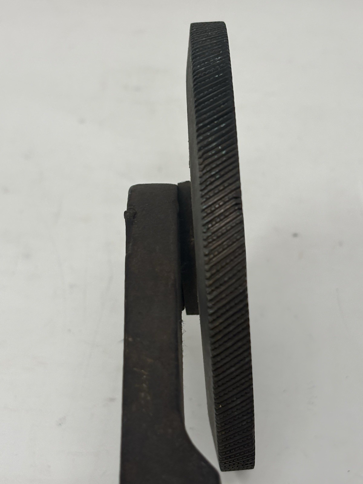 Antique Bookbinding Finishing Wheel Tool Stem & Wheel No Handle Steel Vintage