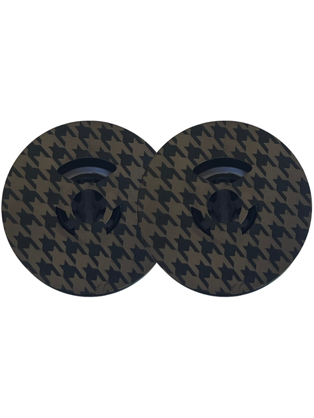 FJA Products Custom Spools With New Black Ribbon on 2 Inch Spool 1/2 Inch Ribbon