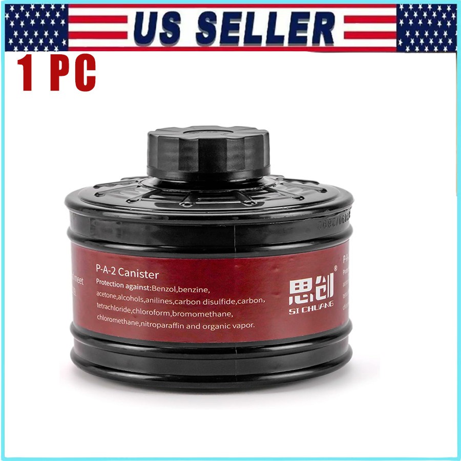 40mm Gas Mask Filters – Full Face Respirator Mask Cartridge for Paint