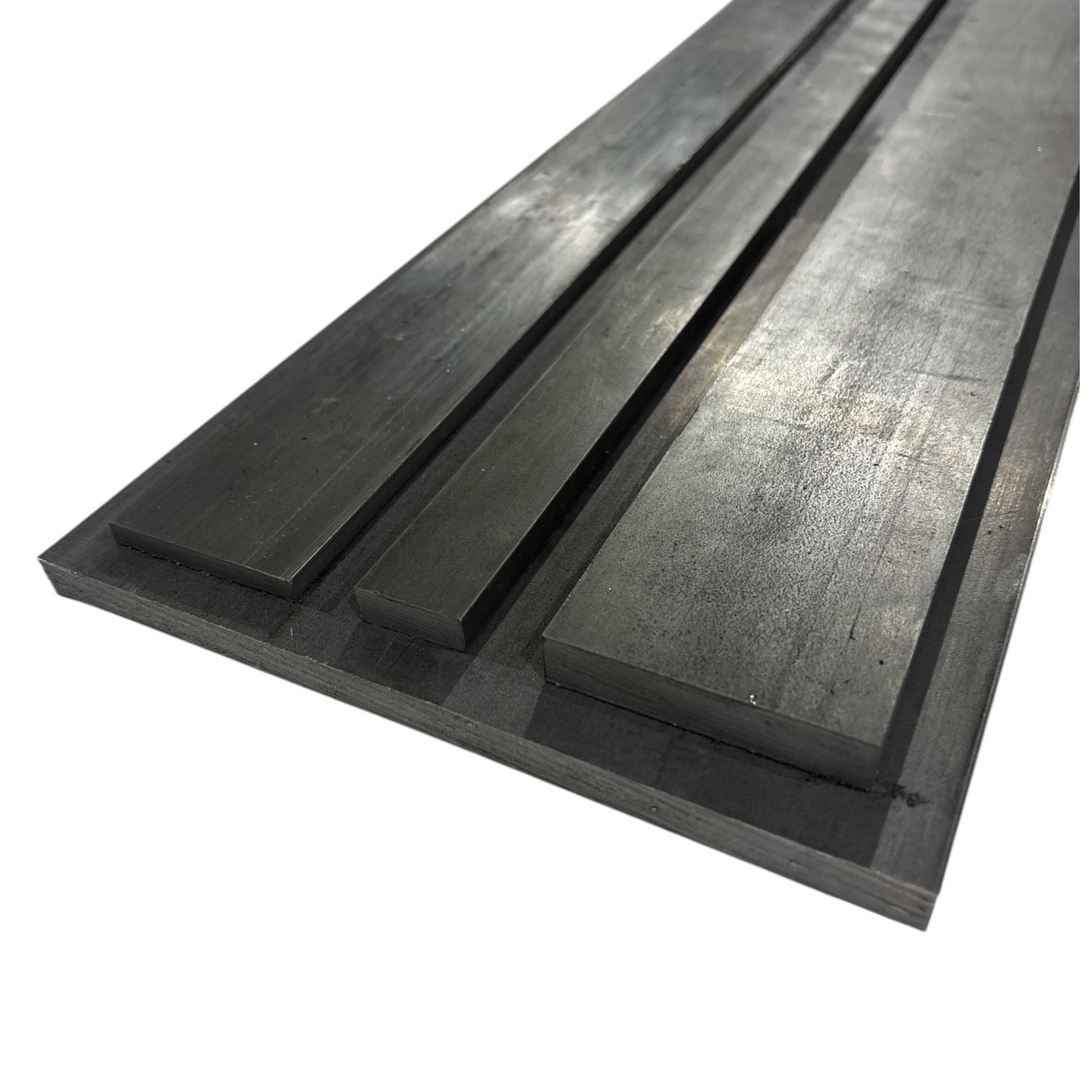 1″ x 3-1/2″ x 12″, 1018 Steel Flat Bar, Cold Finished