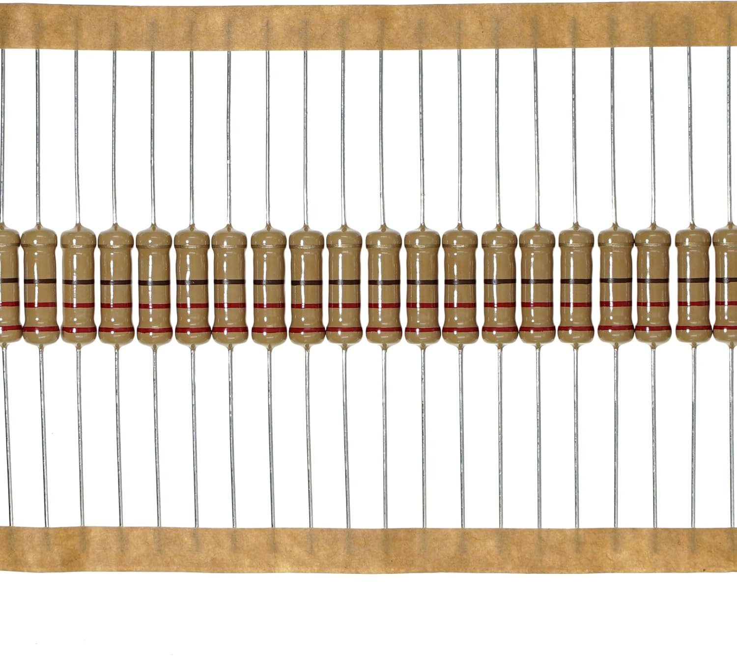 (Pack 50) 2W 220 Ohm 5 Carbon Film Resistor, 220R