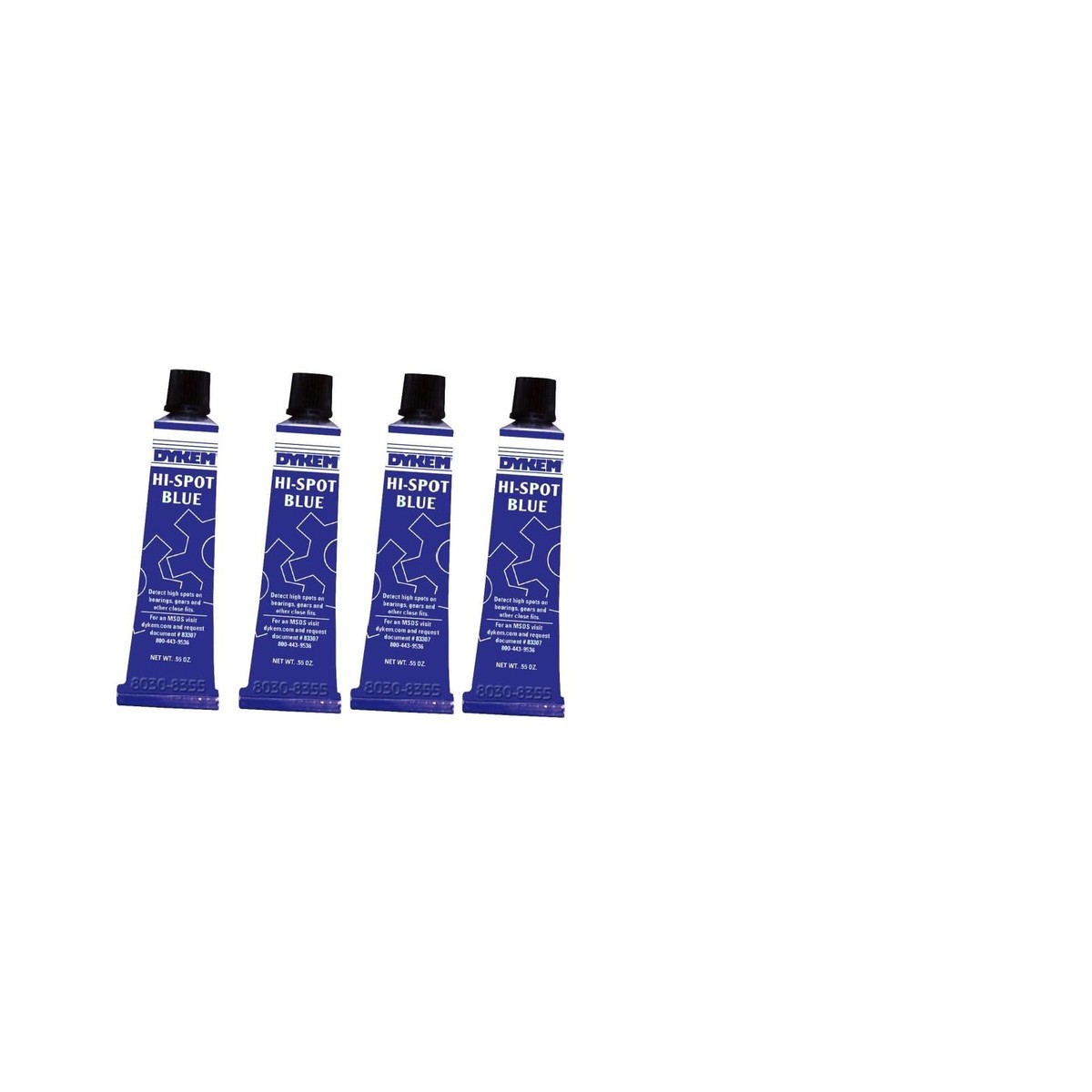 Dykem 8034-8355 4 Pieces Of Dykem 0.55 Oz Hi-Spot Blue