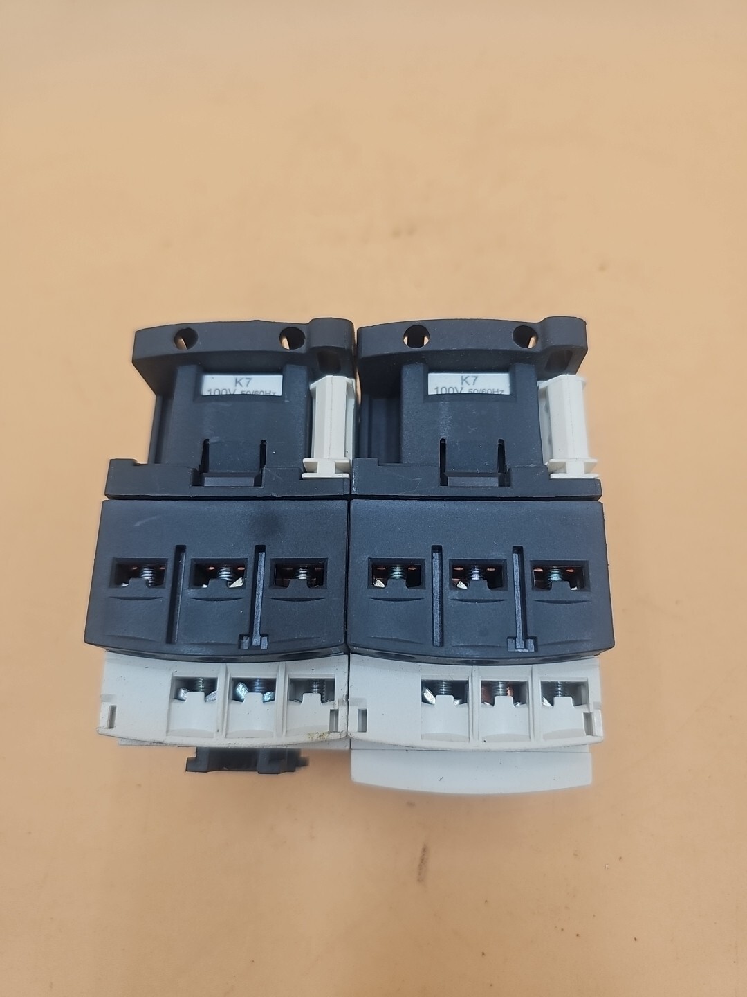 LOT OF 2 Schneider Electric LC1D09K7 Contactors. LAD4RCU
