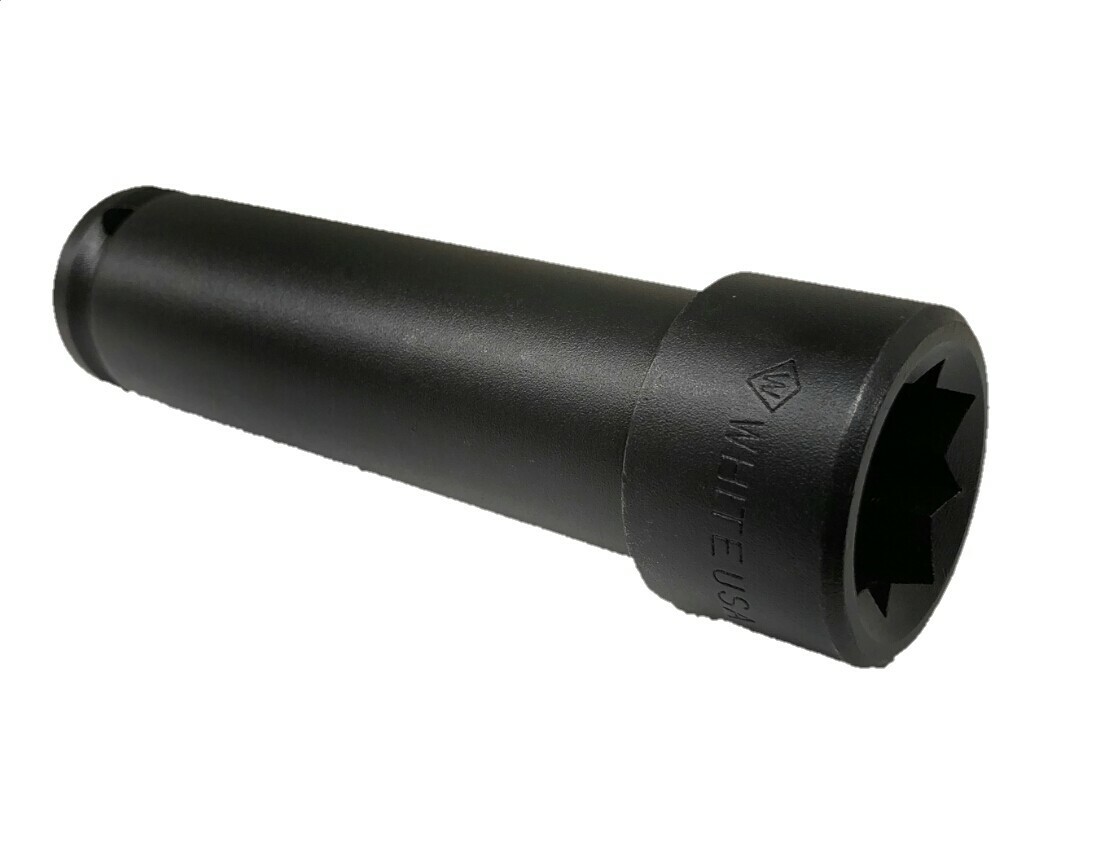 White USA LINEMAN Socket 3/4″x13/16 4pt 13/16″ 6pt 5″ Long 3 in 1