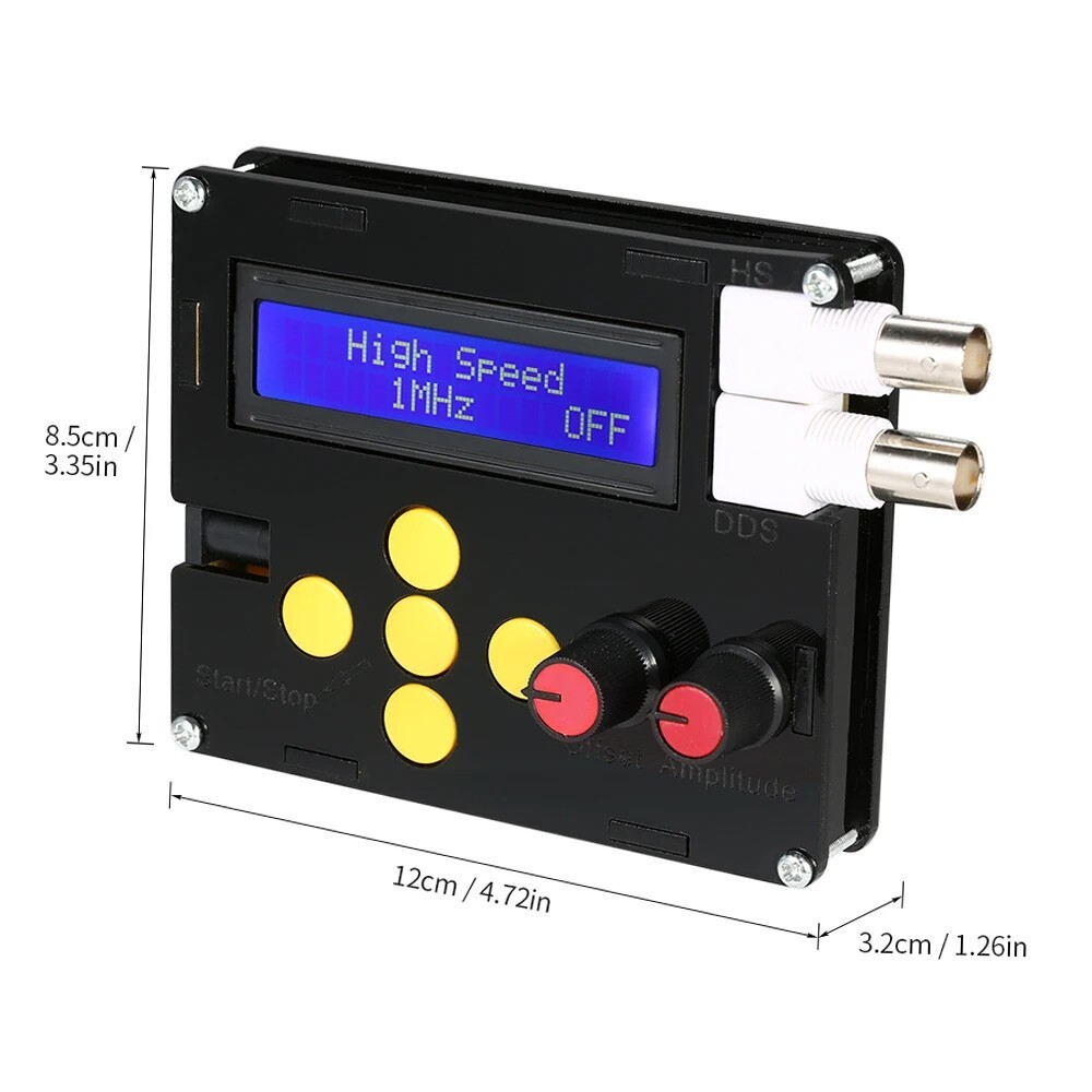 1Hz-500kHz DC4~10V DDS Function Low Frequency Signal Generator