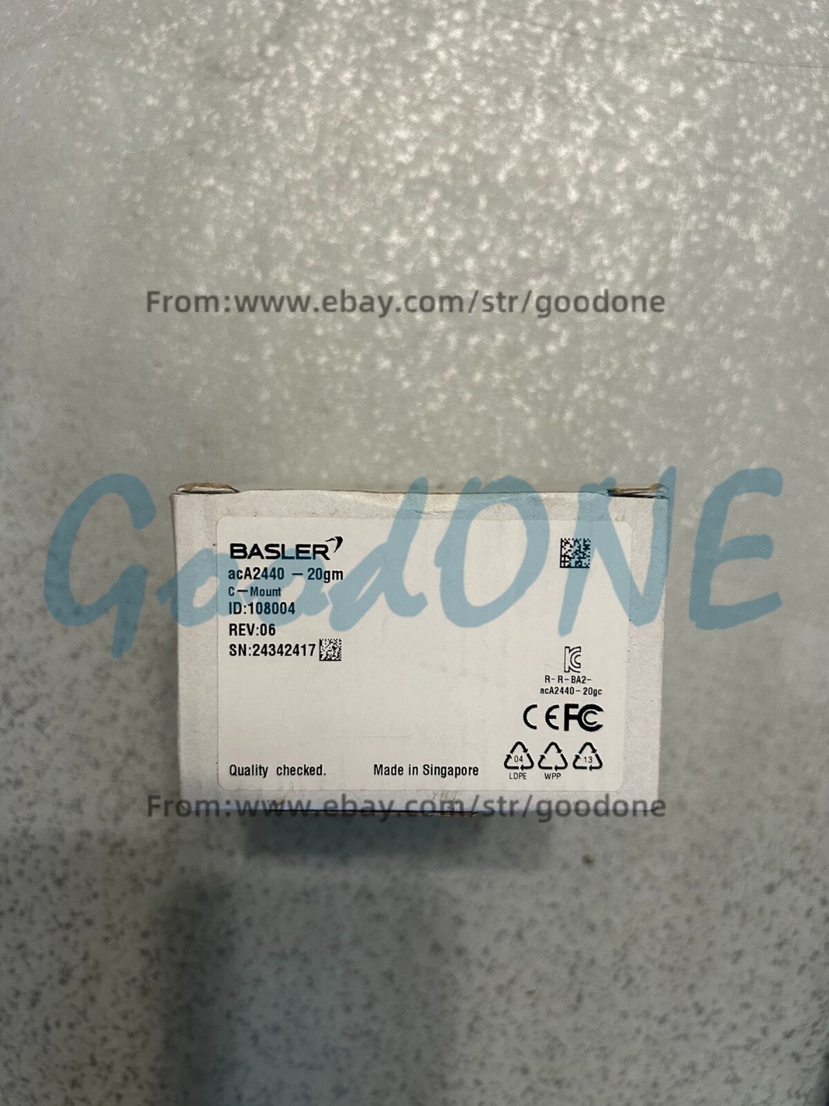 1PC NEW BASLER aCA2440-20gm aCA244020gm Industrial Visual Module