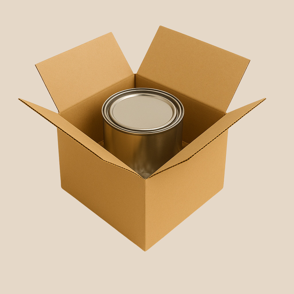 50 Pack 6x6x6 32ECT Corrugated Shipping Boxes| Cardboard Mailing Packing Cartons