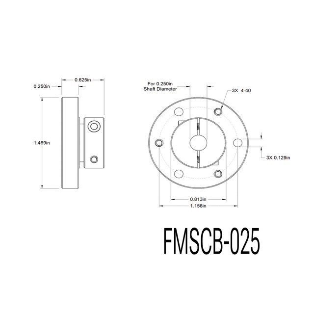 Face Mounted Shaft Collars/ Hub Mount Shaft Collar Couplings Alum or Steel