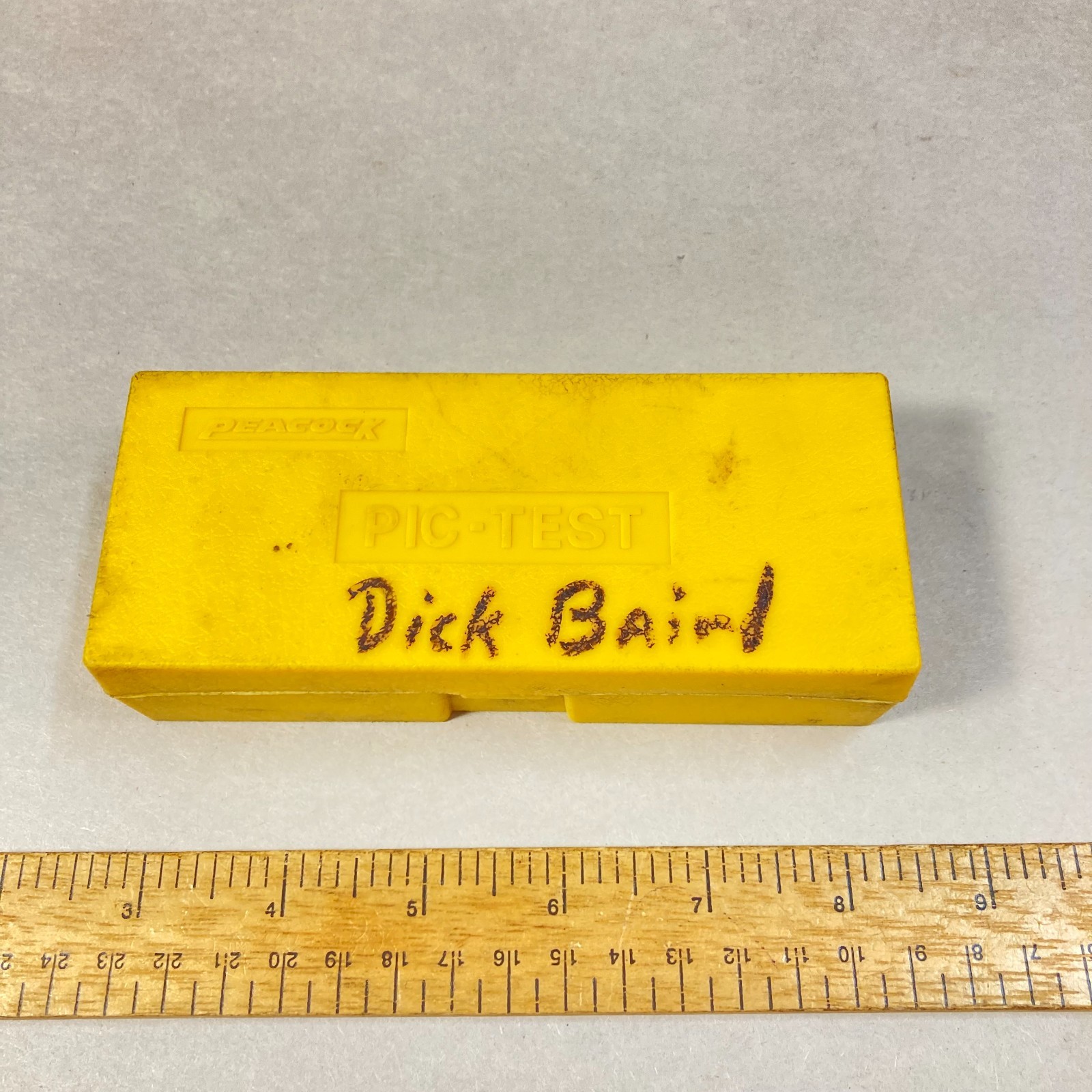 Vintage Peacock Dial Test Indicator Set .0005″ #2000 w/ Case Japan
