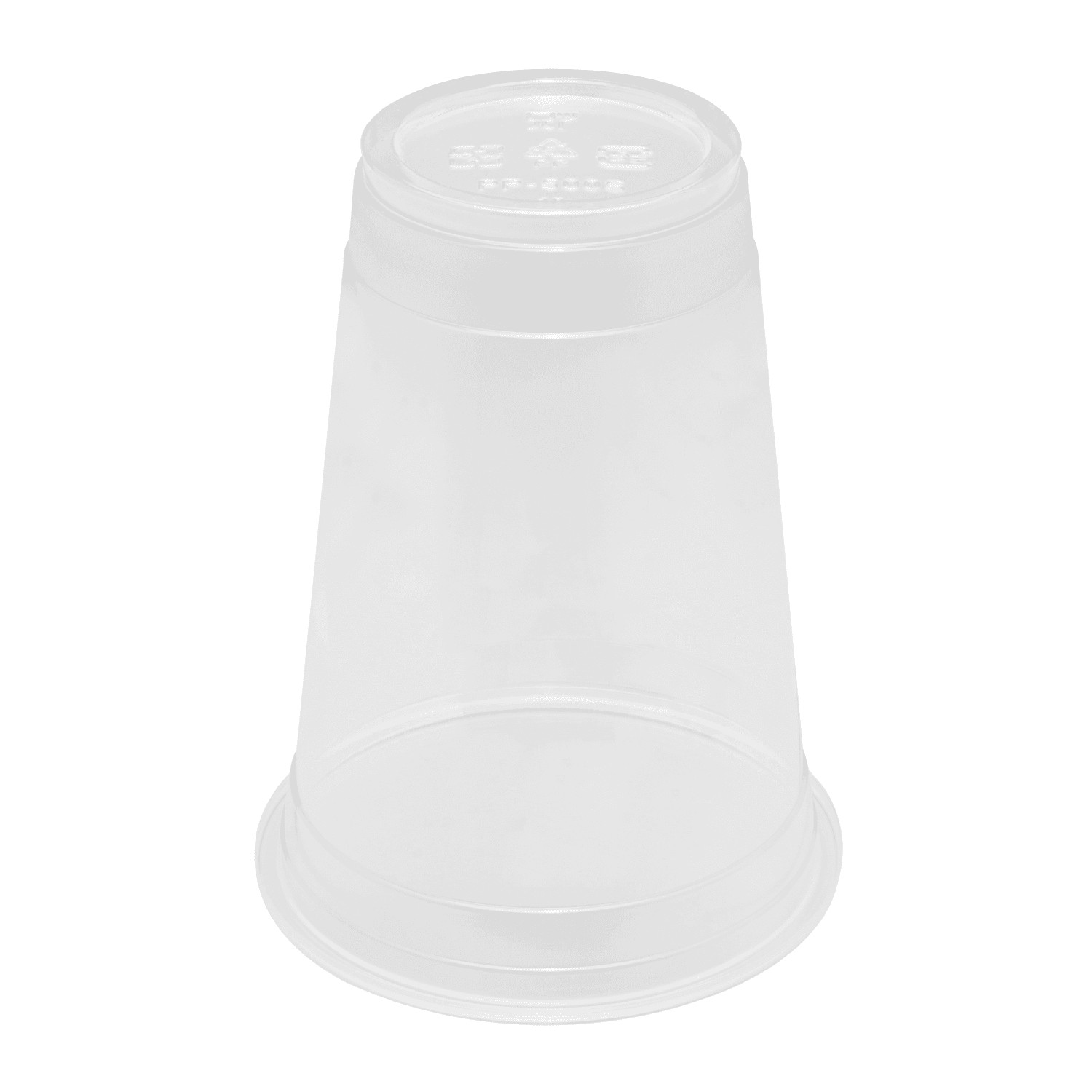 Karat 16oz PP Plastic U-Rim Cold Cups (95mm) – 2,000 ct, C1011 (Karat)