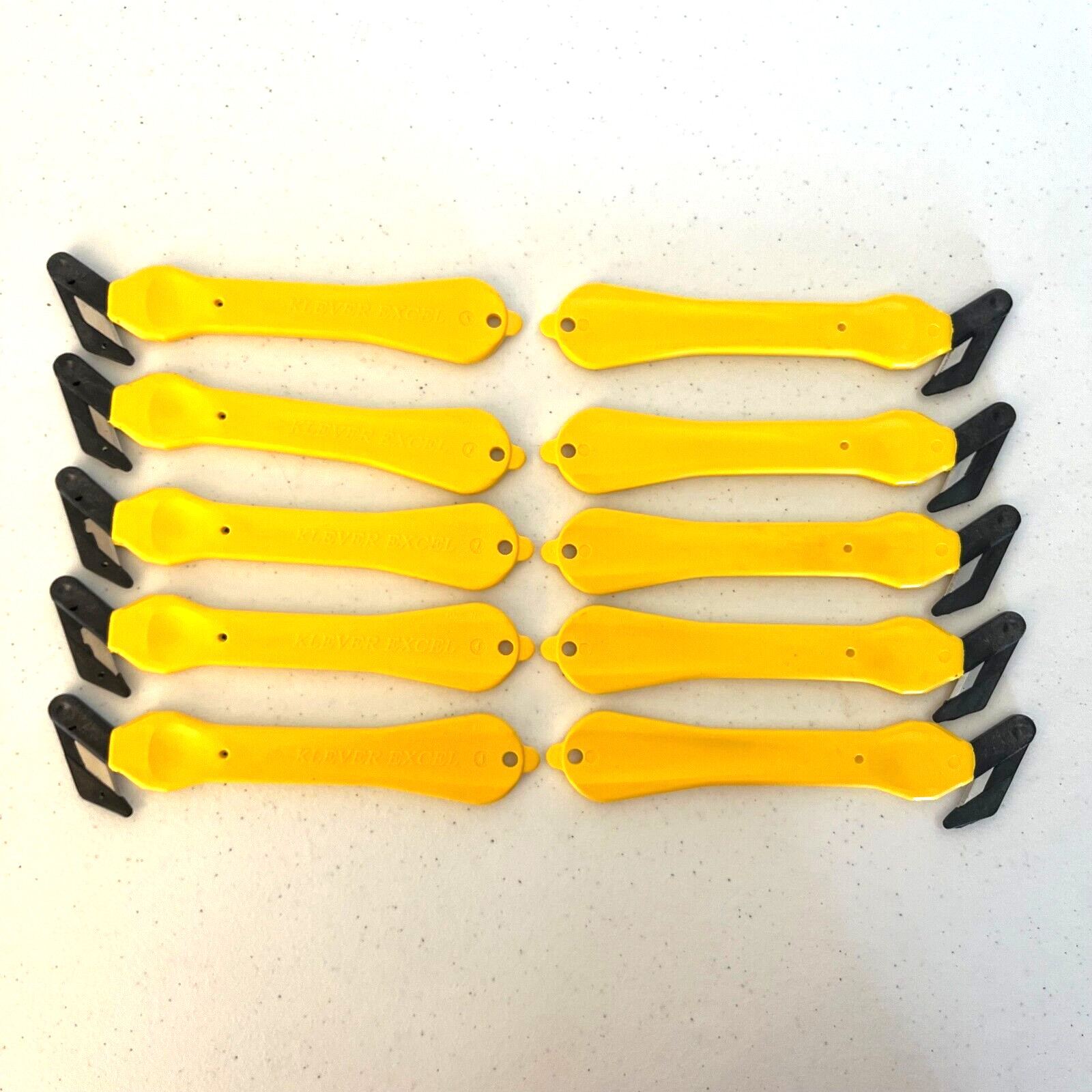 KLEVER EXCEL DW Hook Style Safety Cutter (10) Yellow KCJ-4Y-80 – New Open Box