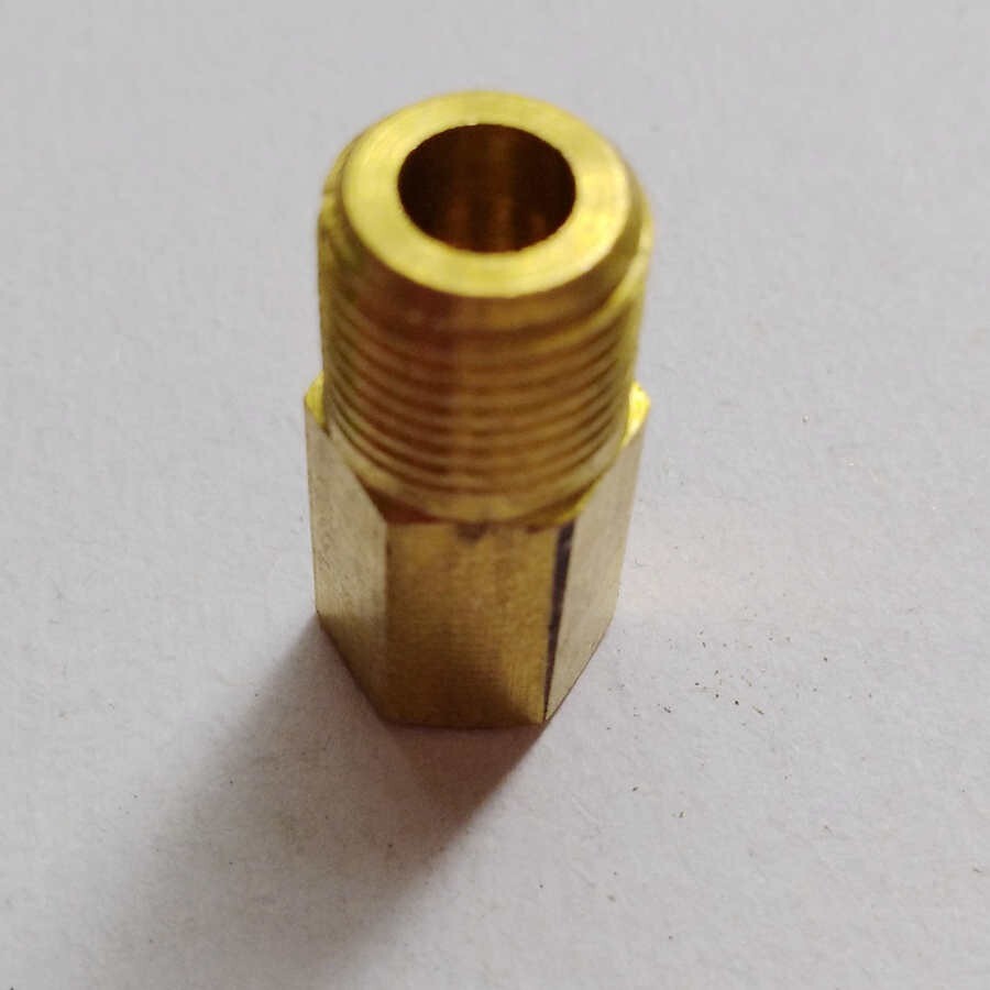 1/16″ Female NPT to 1/8″ Male NPT Pipe Adapter Brass Water Oil Gas M743